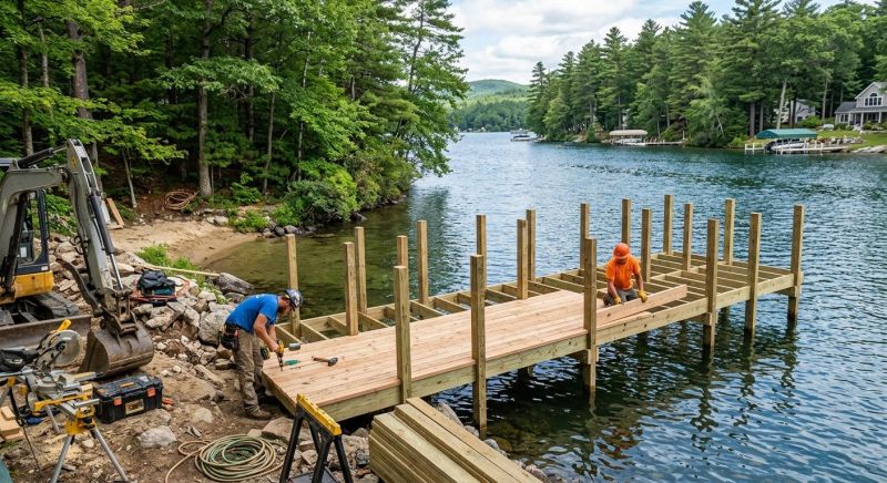 Boat Dock Construction in Littleton, CO