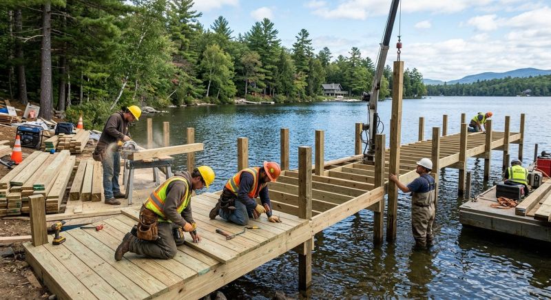Dock Construction in Roswell, GA