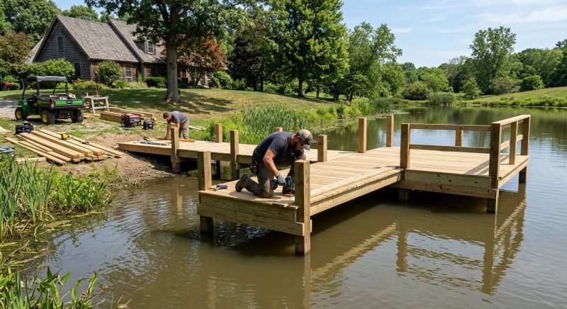Dock Replacement in Roswell, GA