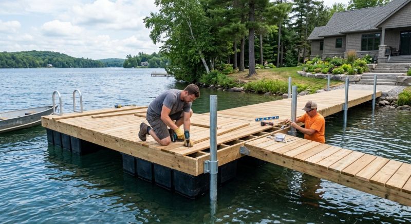 Water Dock Installation in Littleton, CO