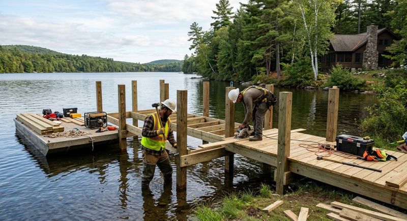 Water Dock Installation in Littleton, CO